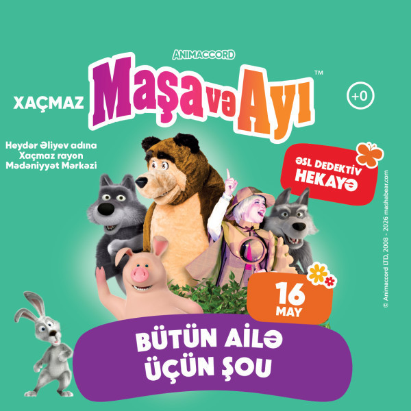 Maşa və Ayı. Əsl detektiv hekayə - Xaçmaz
