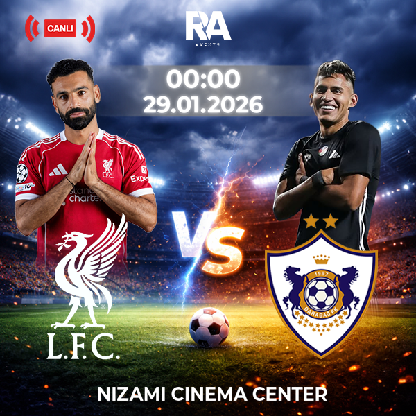 Футбольная трансляция - Liverpool FC vs Qarabağ FK