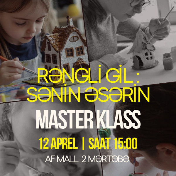 Kids’ Workshop “Colorful Clay”