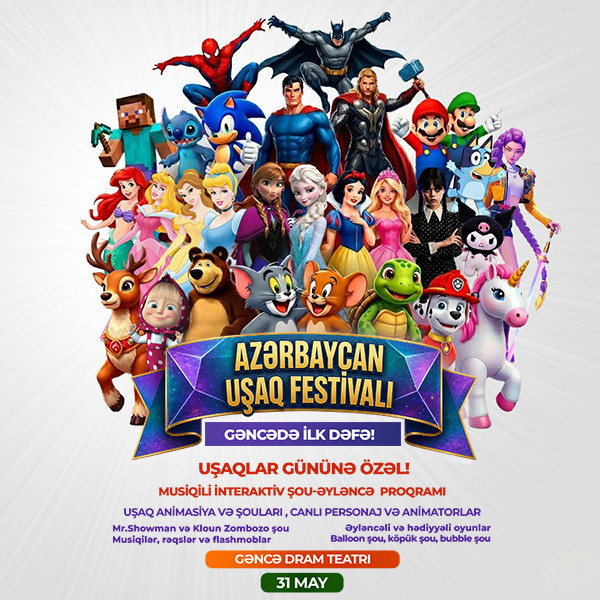Azərbaycan Uşaq Festivalı Gəncədə