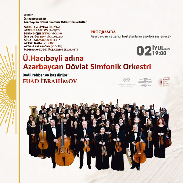 Ü.Hacıbəyli adına Azərbaycan Dövlət Simfonik Orkestrinin artistlərinin konserti ADSO