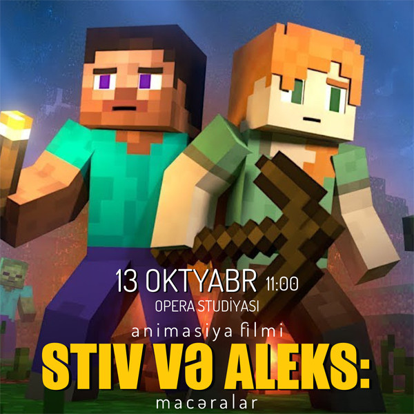 Stev və Alex: Minecraft Macəraları