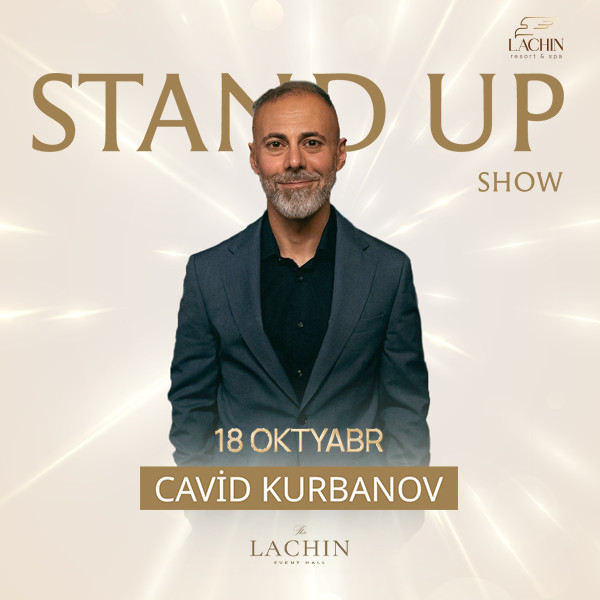 Cavid Kurbanov Stand Up show Lachin Resort & Spa-da