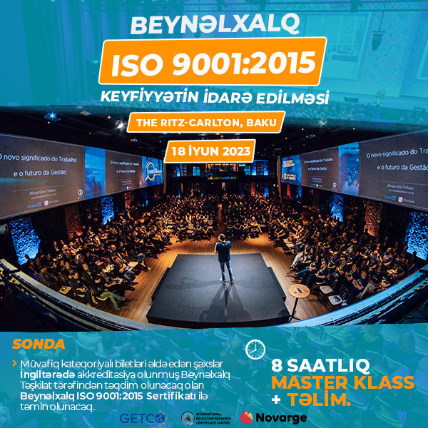 International ISO 9001:2015 Quality Management Master class