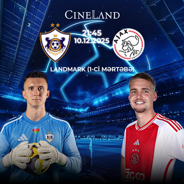 Qarabağ FK - AFC Ajax Çempionlar Liqası Futbol yayımı