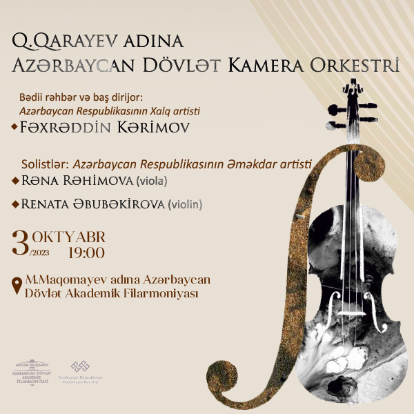 ADKO Dirijor:F.Kərimov Solistlər:R.Rəhimova, R.Əbubəkirova