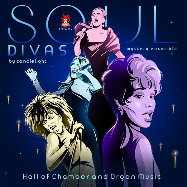Соул-дивы: Тина Тёрнер, Уитни Хьюстон, Селин Дион, Адель. Mystery Ensemble. Концерт при свечах