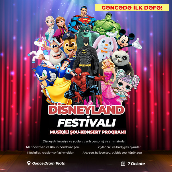 Disneyland Festival Gəncədə