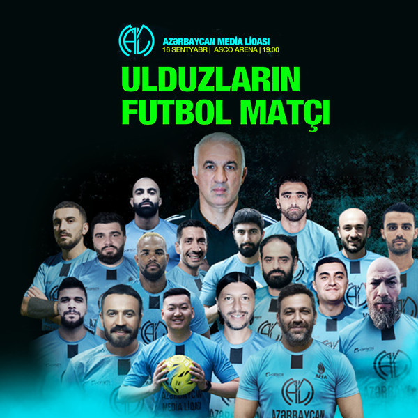 Azerbaijan Media League - Football match of the stars