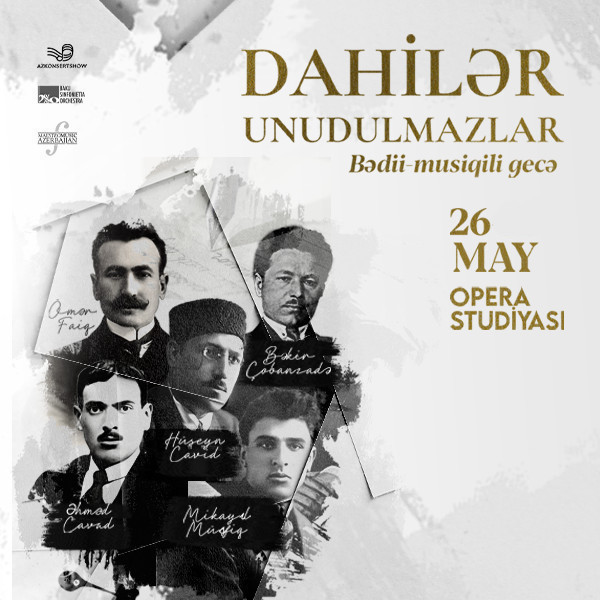 Geniuses are Unforgettable - Artistic and musical night