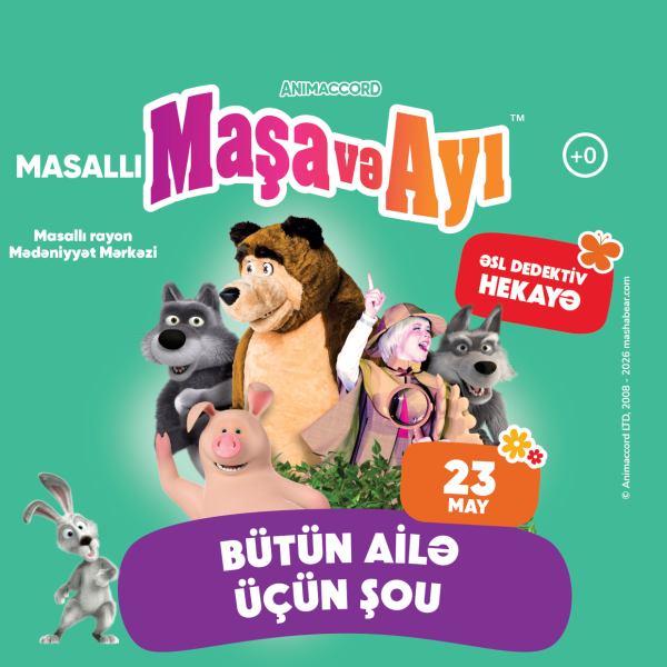 Maşa və Ayı. Əsl detektiv hekayə - Masallı