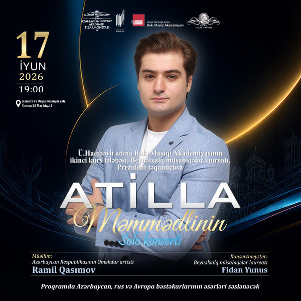 Atilla Mammadli's Solo Concert