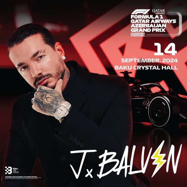 #AzerbaijanGP Concert: J Balvin