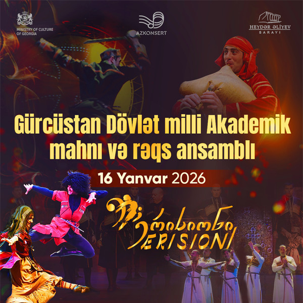 "Erisioni" - Gürcüstan Dövlət  Milli Akademik Mahnı və Rəqs ansamblı