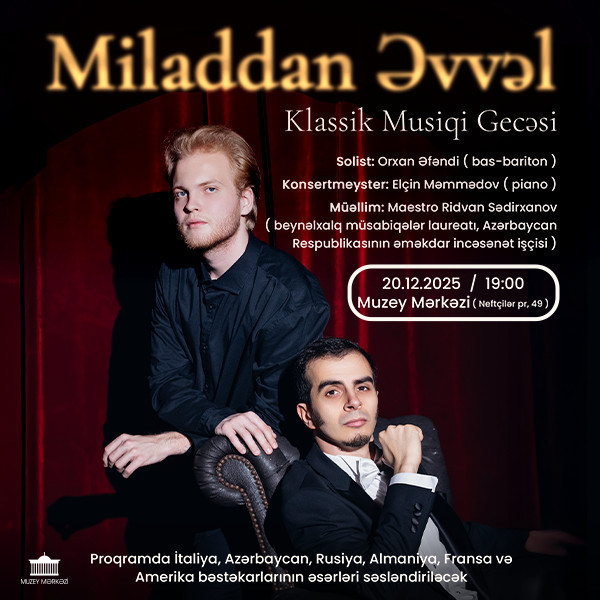 Before Christmas — a classical music evening