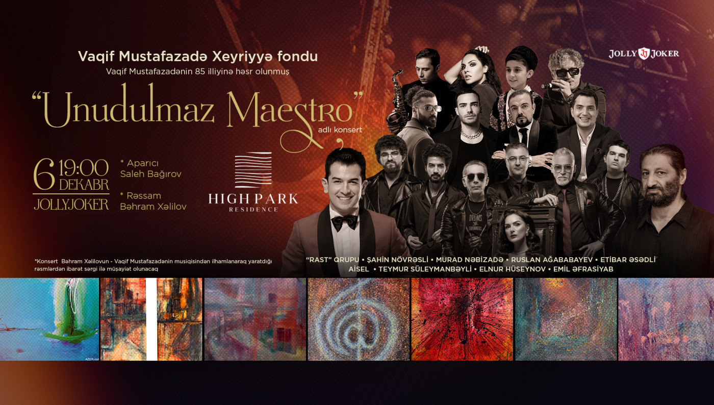 Vaqif Mustafazadənin 85 illiyinə həsr olunmuş "Unudulmaz Maestro" adlı konsert