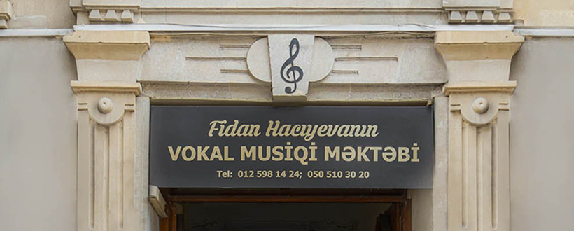Fidan Hacıyevanın vokal musiqi məktəbi